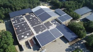 Massachusetts 1.9 MW rooftop solar array deployed on recycling facility